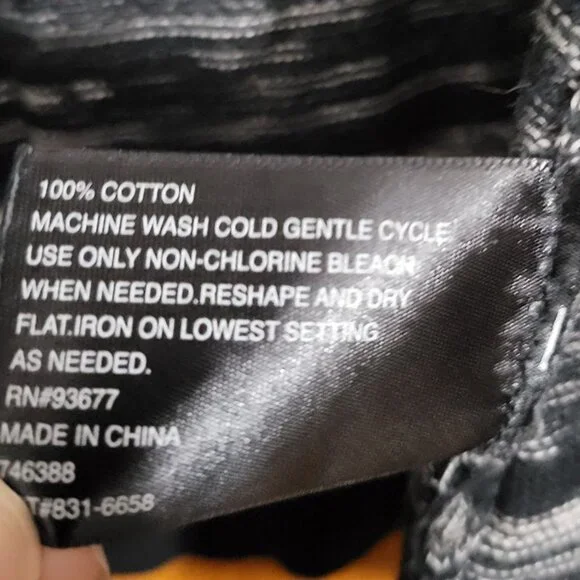 East 5th Cardigan Open B/W casual retro Cotton Large Women's officecore casual - Picture 8 of 9